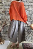 Conrad Grunge Loose Cotton Knit Sunset